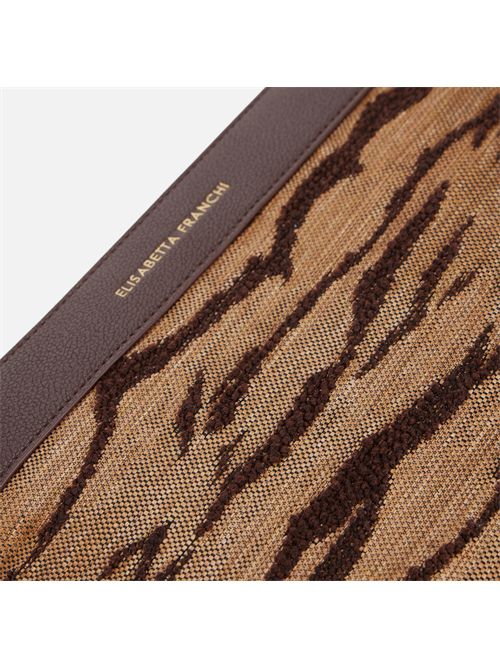 Busta con stampa tigre ELISABETTA FRANCHI | BS12A62E2/470